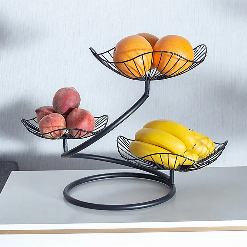 Home Garden Racks Holders Fruit Vegetable Basket Countertop
