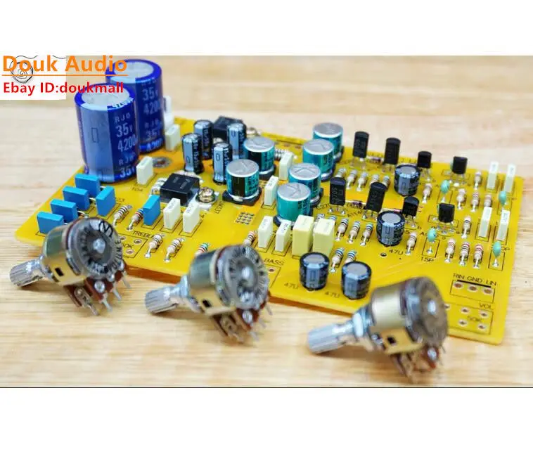 

Assembled FULL discrete Preamplifier Board ref NAD3020 circuit