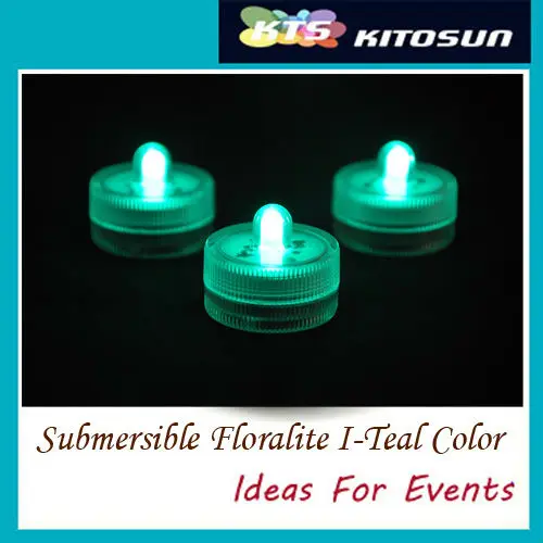 Factory Wholesale 100 Teal Color Valentineu0027s Day Single Frost LED Waterproof Battery Operated Mini LED Lights