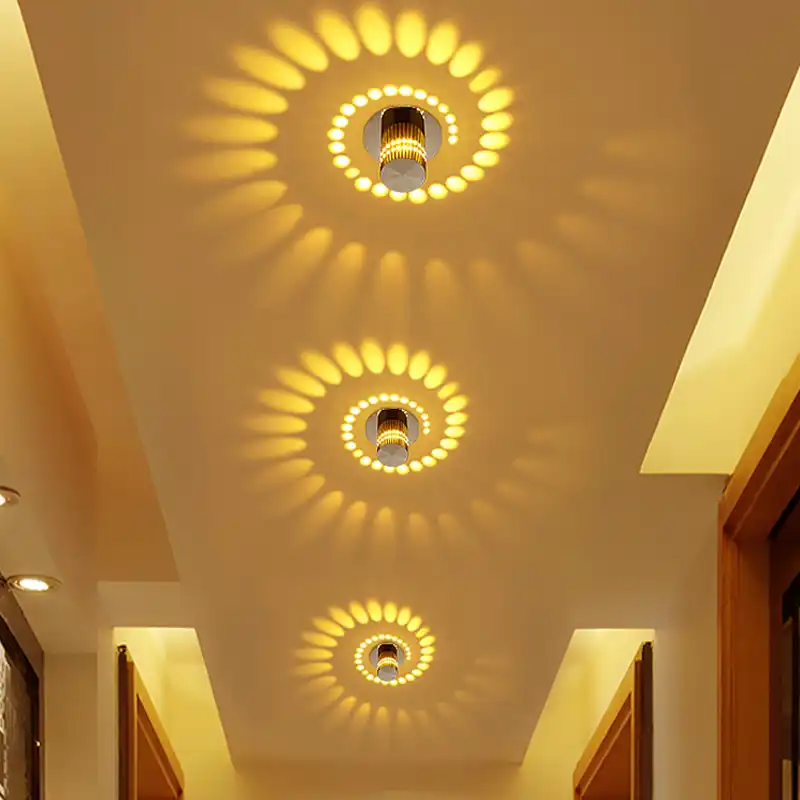 Creative Lamp Small Led Ceiling Light For Art Gallery Decoration