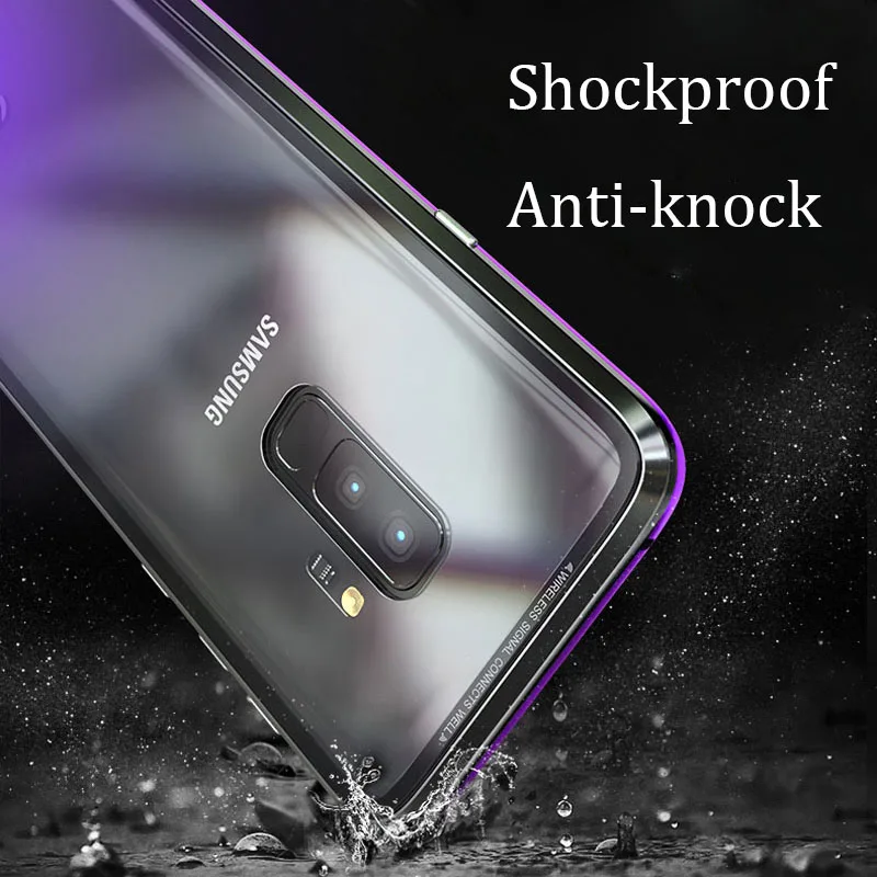 Металлический чехол для Samsung Galaxy S10 5g Plus металлический бампер с прозрачным
