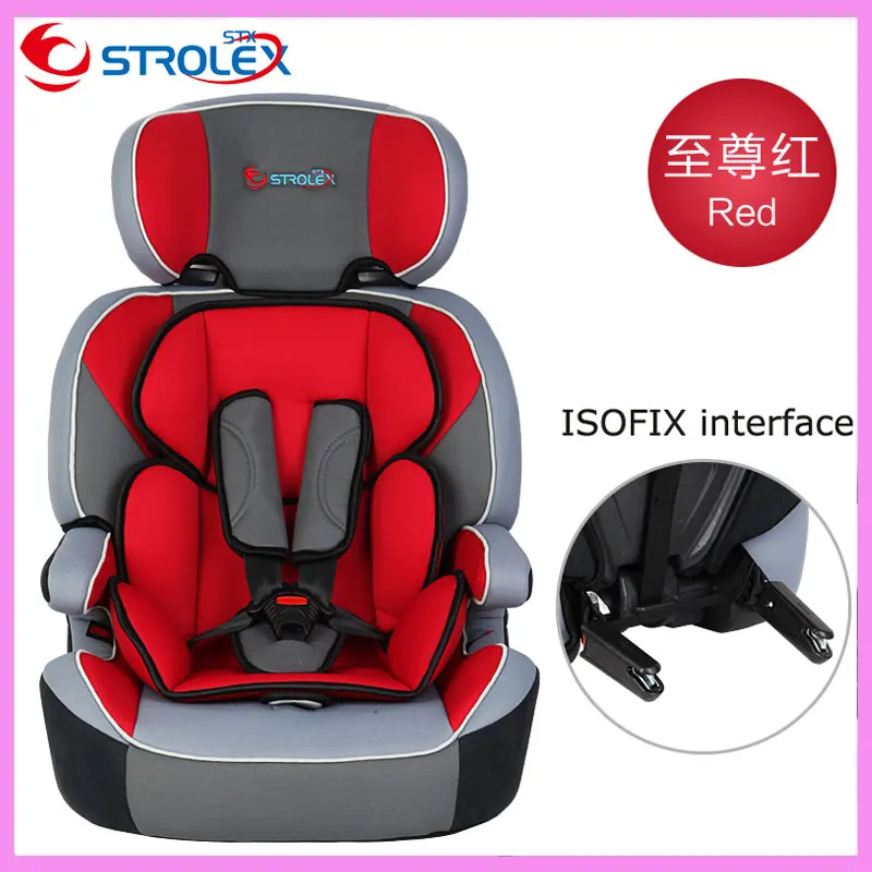 Child Car Safety Seats Isofix Interface Five point Strap Belt Infant