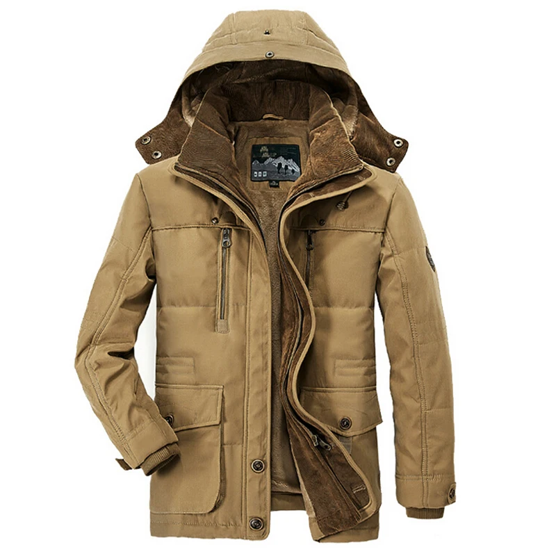 Militaire Masculino army Parka Militar Green Coupe Manteaux Hommes Vers Le Épaisse Bas Veste marron Jaqueta Blue Dark Chaud 2018 Vestes Hiver kaki vent Neige UpSzGqMV