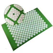 Massager (appro.73*43cm)Massage cushion Acupressure Mat Relieve Stress Pain Acupuncture Spike Yoga Mat for shakti Acupuncture