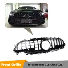 Для CLS C257 GT гриль для Mercedes CLS класс C257 подтяжку лица Авто Передняя решетка CLS300 CLS350 CLS450 CLS500 передний бампер