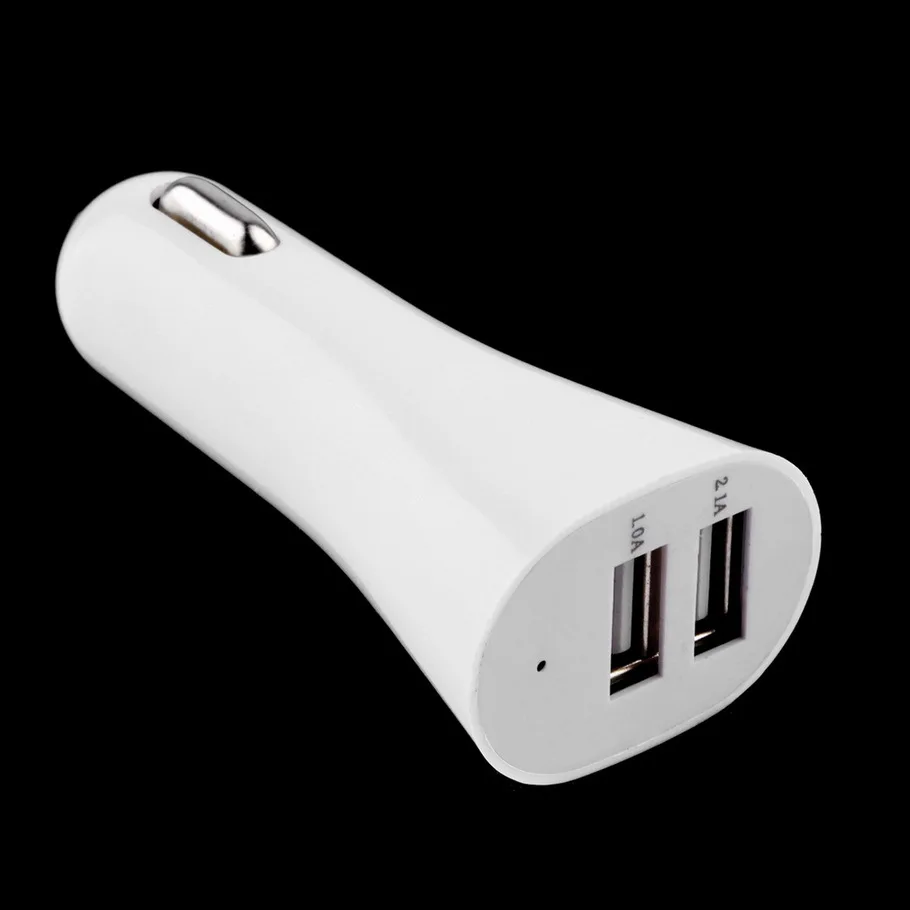 

New Auto Universal Dual 2 Port USB Charger For iPhone iPad iPod 3.1A Mini Charger Adapter / Cigar Socket for Car hot selling