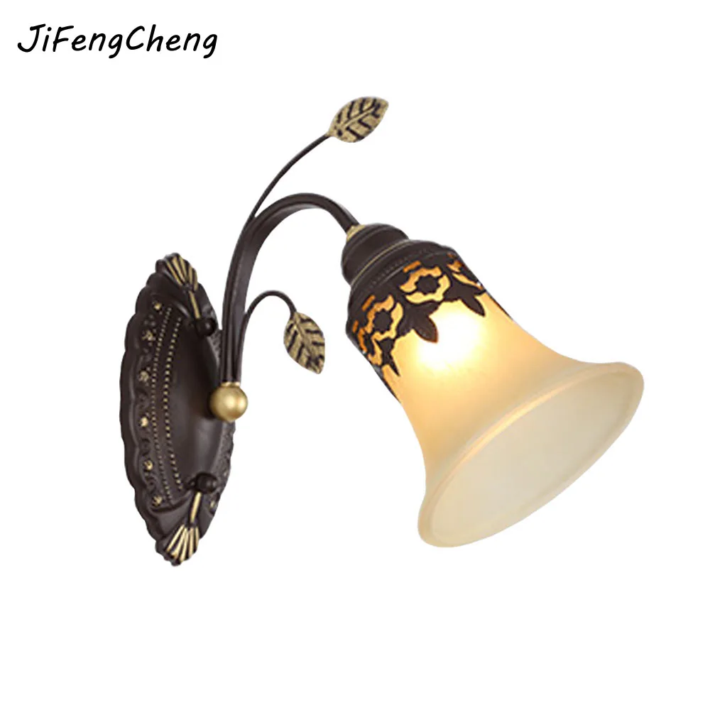 

Retro Wall Lamp E27 Sconce Lamps Vintage Loft Lights Luminaire The Wall Light Iron Wall Reading Bed Lighting110/220V