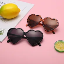 Популярные женские солнцезащитные очки средней формы в форме сердца, черные, красные, фиолетовые линзы, солнцезащитные очки, винтажные очки, походные очки