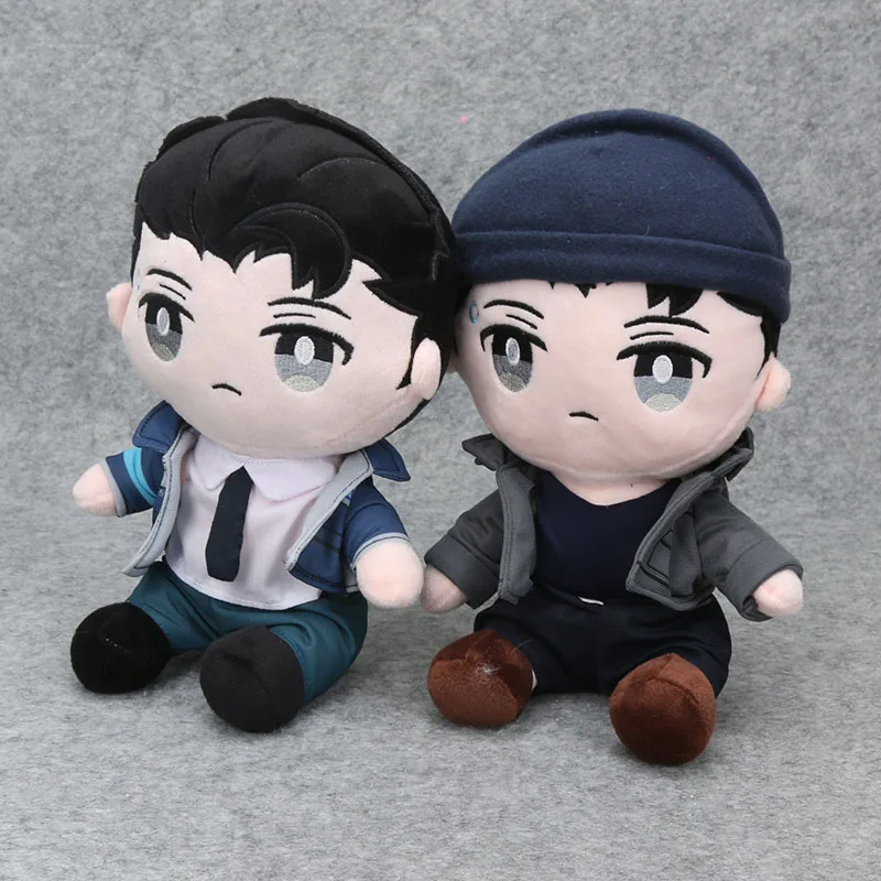 

Detroit Become Human Connor Plush Toy Anime 28cm Stuffed Doll Cosplay Plush Doll Toys Game Cosplay Sit Doll Gift
