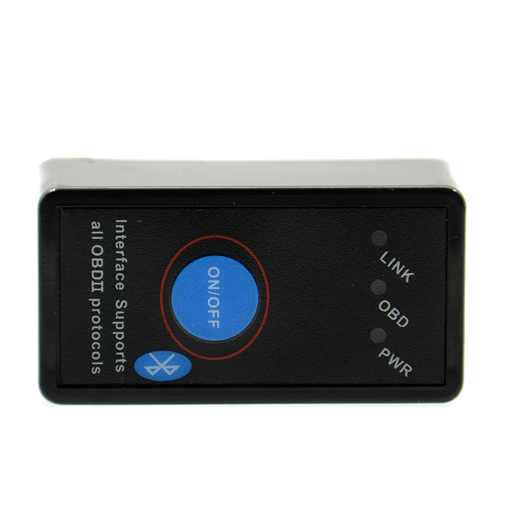 Супер Мини ELM327 с переключателем ELM 327 Bluetooth OBD2 OBD II CAN-BUS диагностический инструмент+ переключатель работает на Android Symbian Windows