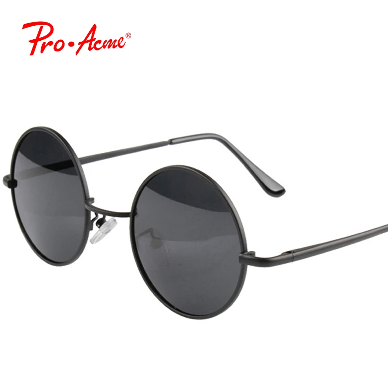 

Pro Acme Classic Round Retro Polarized Steampunk Sunglasses Men Women Vintage Eyeglasses Fashion Steampunk Sun Glasses CC0102