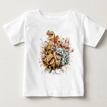 

Kid's Gumball Watterson Cartoon Funny T-shirts Boy and Girl Cartoon Anais Watterson Tee Shirt Children Darwin Watterson MJ