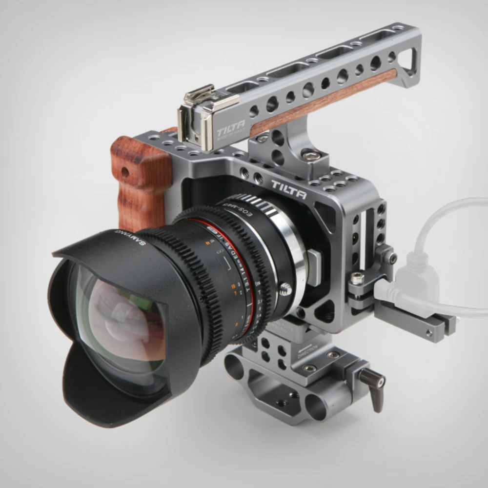 

Tilta BMPCC Cage DSLR Rig w/ Top handle handgrip for BlackMagic Pocket Camera rig