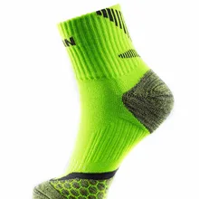 Cotton Socks Tennis TAAN Badminton Men's Thick T-345 1-Pair Skidproof