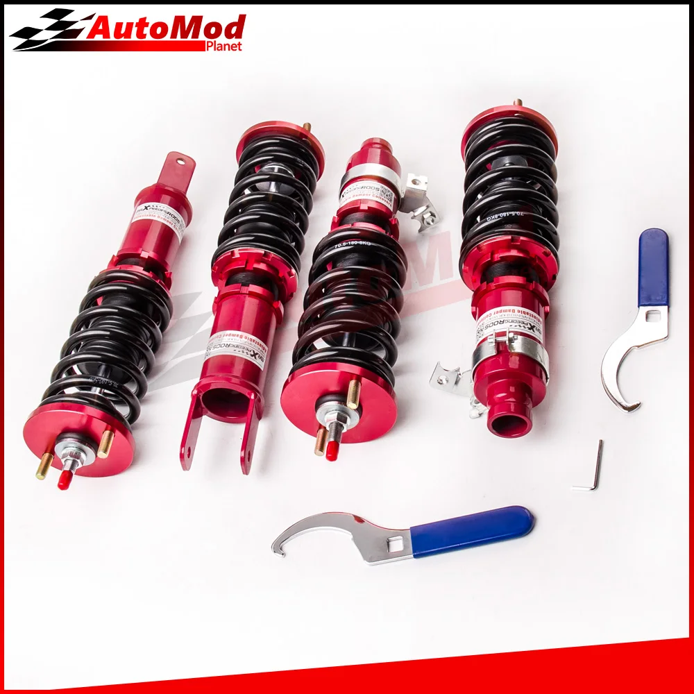 24 Way Adjustable Coilovers Suspension for Honda Civic ED CRX CR X 1988