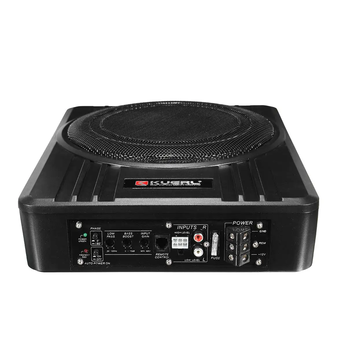 10 pulgadas 600 W Subwoofer coche Audio delgado bajo asiento activo Subwoofer amplificador de bajo altavoz amplificador de coche Subwoofer Woofer 10 pulgadas 600 W Subwoofer coche Audio delgado bajo asiento activo Subwoofer amplificador de bajo altavoz amplificador de coche Subwoofer Woofer