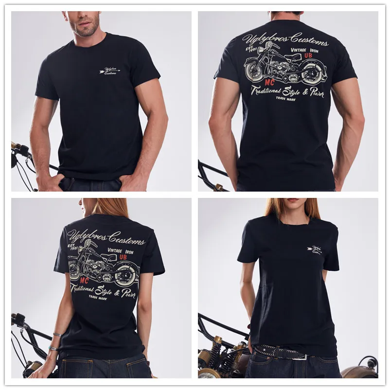 

2018 new summer Uglybros-709 t-shirt fashion casual unisex motorcycle t-shirt road riding clothes SIZE:S-2XL