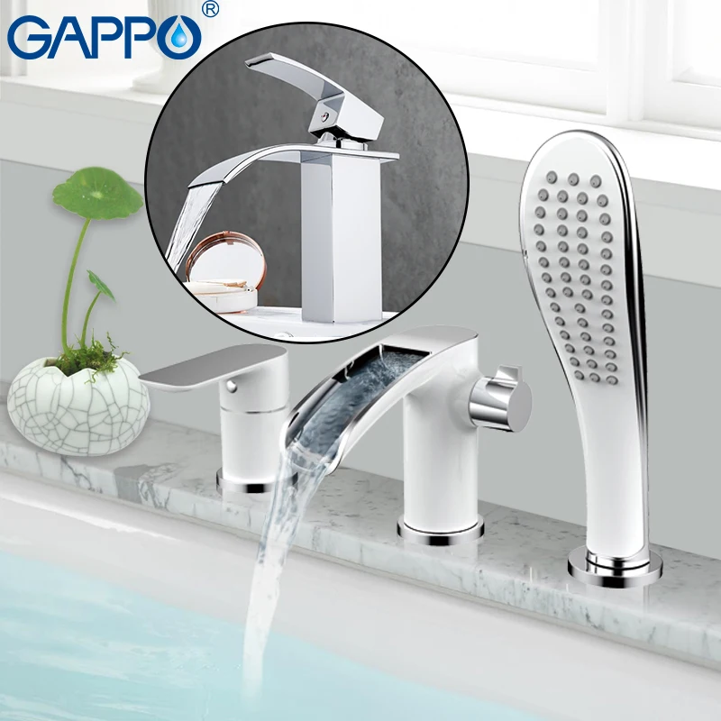 

GAPPO Basin Faucets bathroom waterfall sink faucet mixer Bathtub Faucet mixer taps bathroom shower mixers