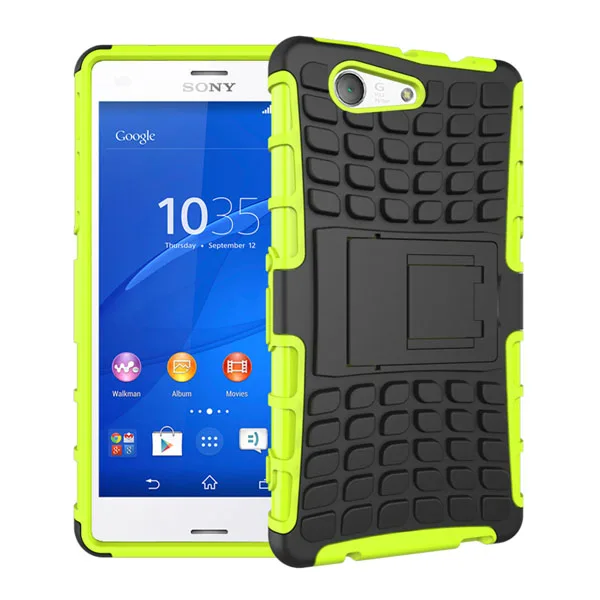 Чехол для sony Xperia Z3 Z5 Compact Coque, защитный противоударный чехол Etui для sony Z2 Mini Compact D5803 Fundas, чехол для смартфона - Цвет: Green