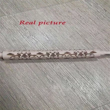 Новые Классические символы на Рождество для Кухня прокатки для пиццы печенья 14 дюймов Pin вафли деревянные принадлежности