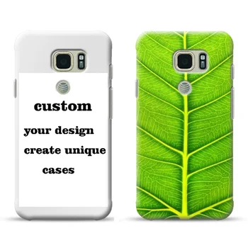 

A Green Leaf Custom 3d Phone Case for Samsung S8/S9/S10 For Samsung Series Full Wrap Printing Cases Drop ship support