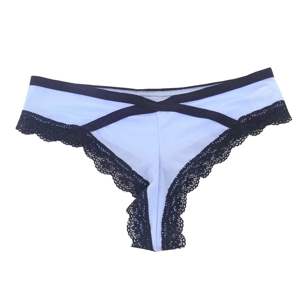 

Fashion Thong For Women Sexy Lingeries Lace Panties Women Underwear Breathable Mesh Silk G String Tanga BLACK PINK WHITE BEGIE