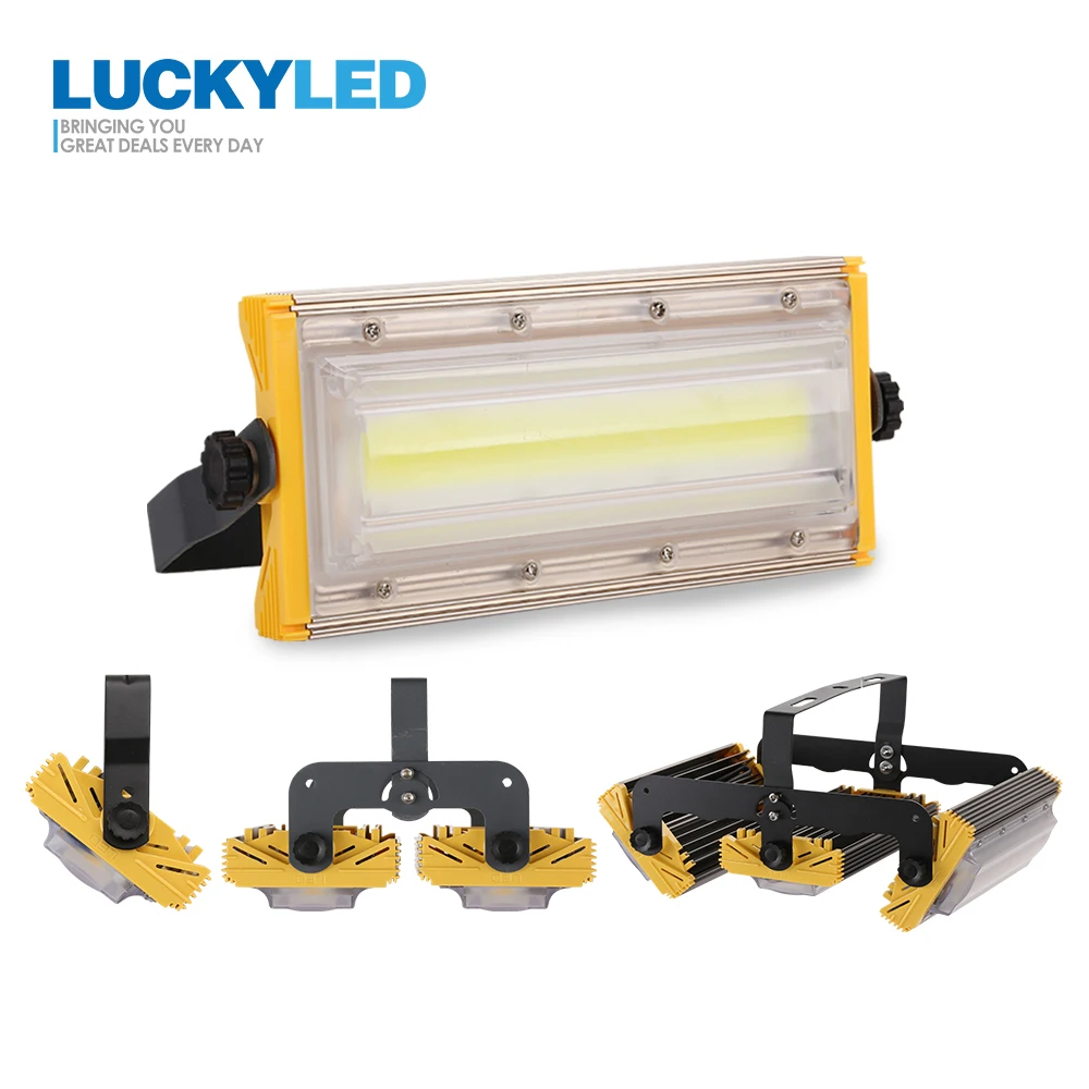 LUCKYLED Led Flood Light 50W 100W 150W Spotlight Outdoor Floodlight AC220V 240V Waterproof IP65 Led Reflect Garden Lamp Lighting