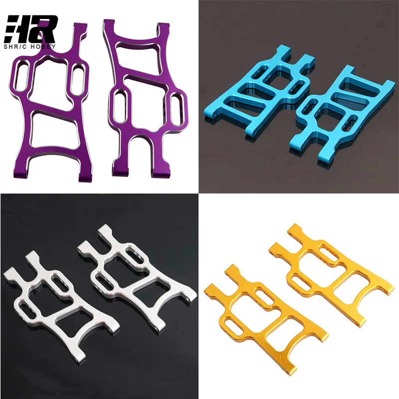 

2pcs Free shipping RC car 1/10 HSP 108021 Aluminum Aolly Metal Rear Lower Suspension Arm 08006 Upgrade Parts For 94108 94111
