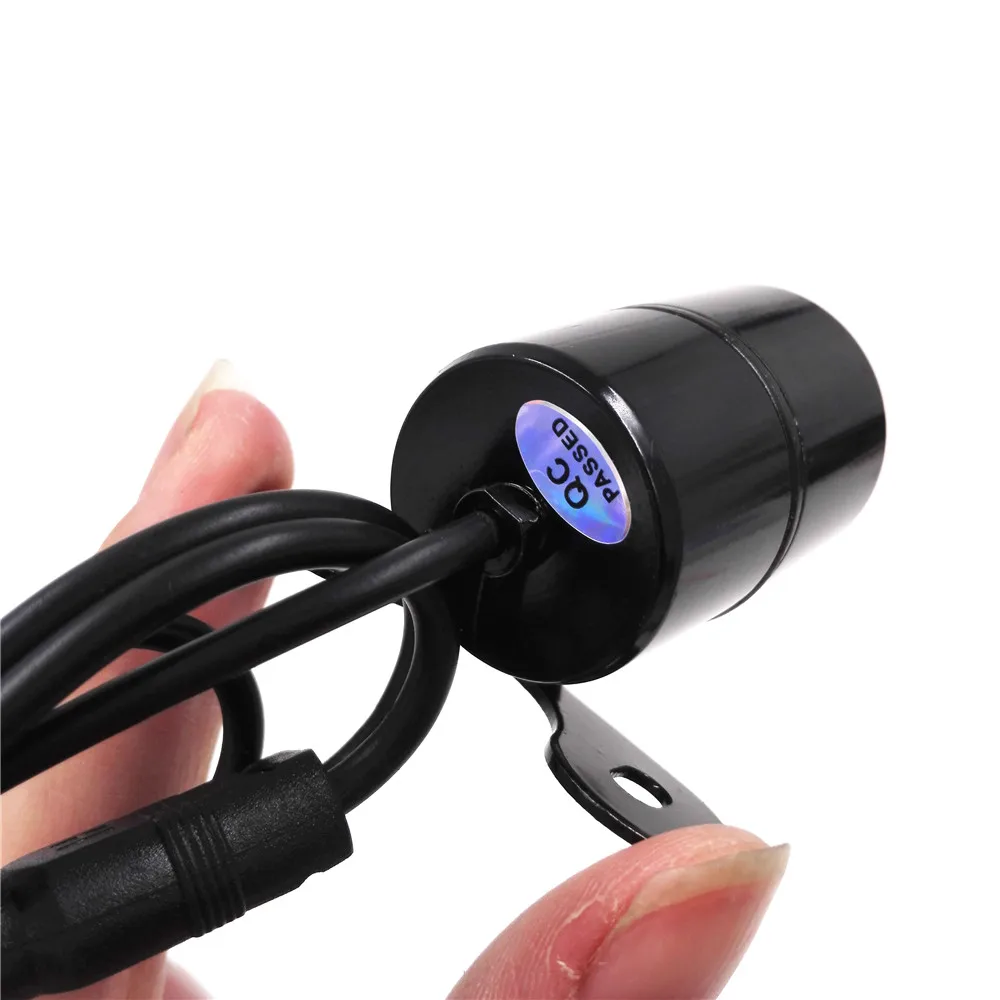 9led Waterproof Car Rear View CMOS Camera Super Mini Butterfly Parking Backup Reversing Cam without Parking Line(no cable)
