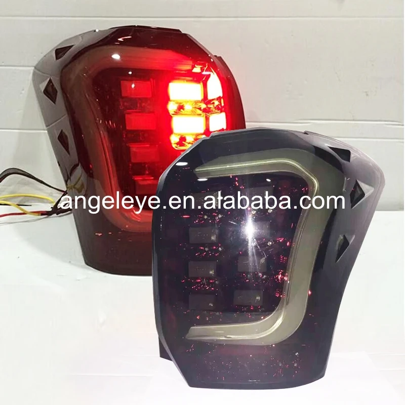 

2013-2015 Year For Subaru for Forester LED Tail lights Rear Lamp Red Housing Smoke Black Cover TW