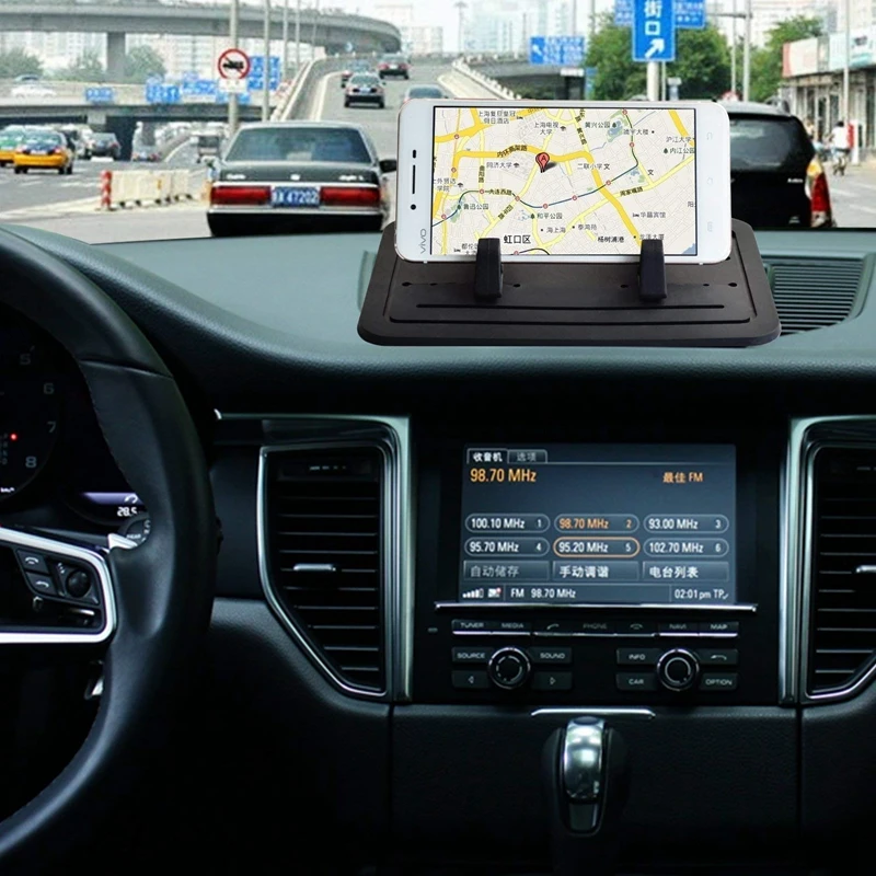 

Silicone Pad Dash Mat Cell Phone Car Mount Holder GPS Anti-slip Desk Stand For Xiaomi Mi 8 SE Pro A1 A2 Lite Mix 2 3 2s Note 3 2