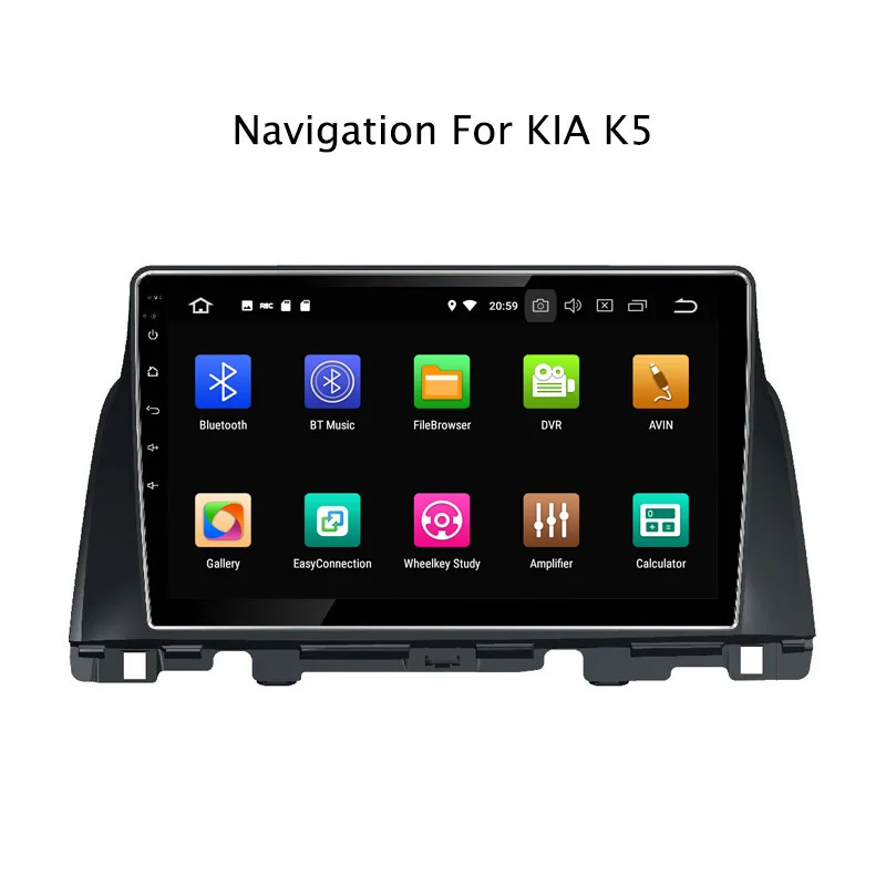 Sale 10.1" 4G RAM 32G ROM Octa Core Android 8.0 Car DVD GPS Navigation For Kia K5 Optima 2017 2018 Car Radio Stereo 3