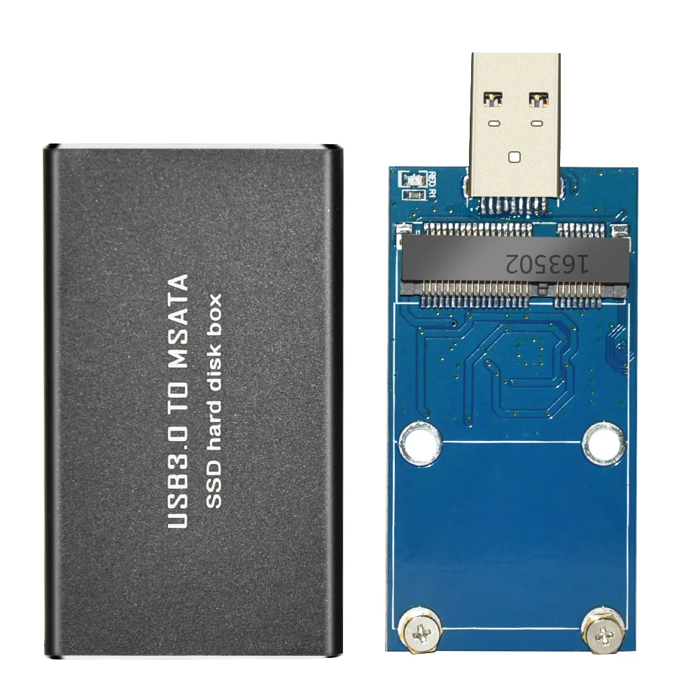 USB 3.0 для mSATA SSD жесткий диск коробка внешний жесткий диск случае
