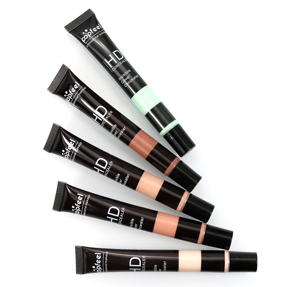

Popfeel invisible Concealer high definition Liquid cream Hide Blemish brighten Concealer Foundation Contouring Makeup TSLM2