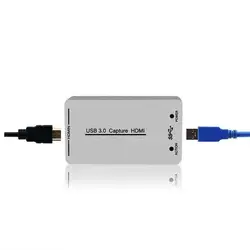 1080 P игровой видеозахвата диск Бесплатная USB 3,0 HDMI Карта видеозахвата коробка HDMI ключ записи для портативных ПК