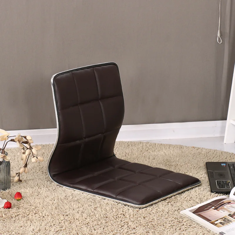 Спальное кресло для кровати, спинка японского татами и стул для комнаты, стул, диван, стул для татами, пол, ПУ, водонепроницаемый - Цвет: A
