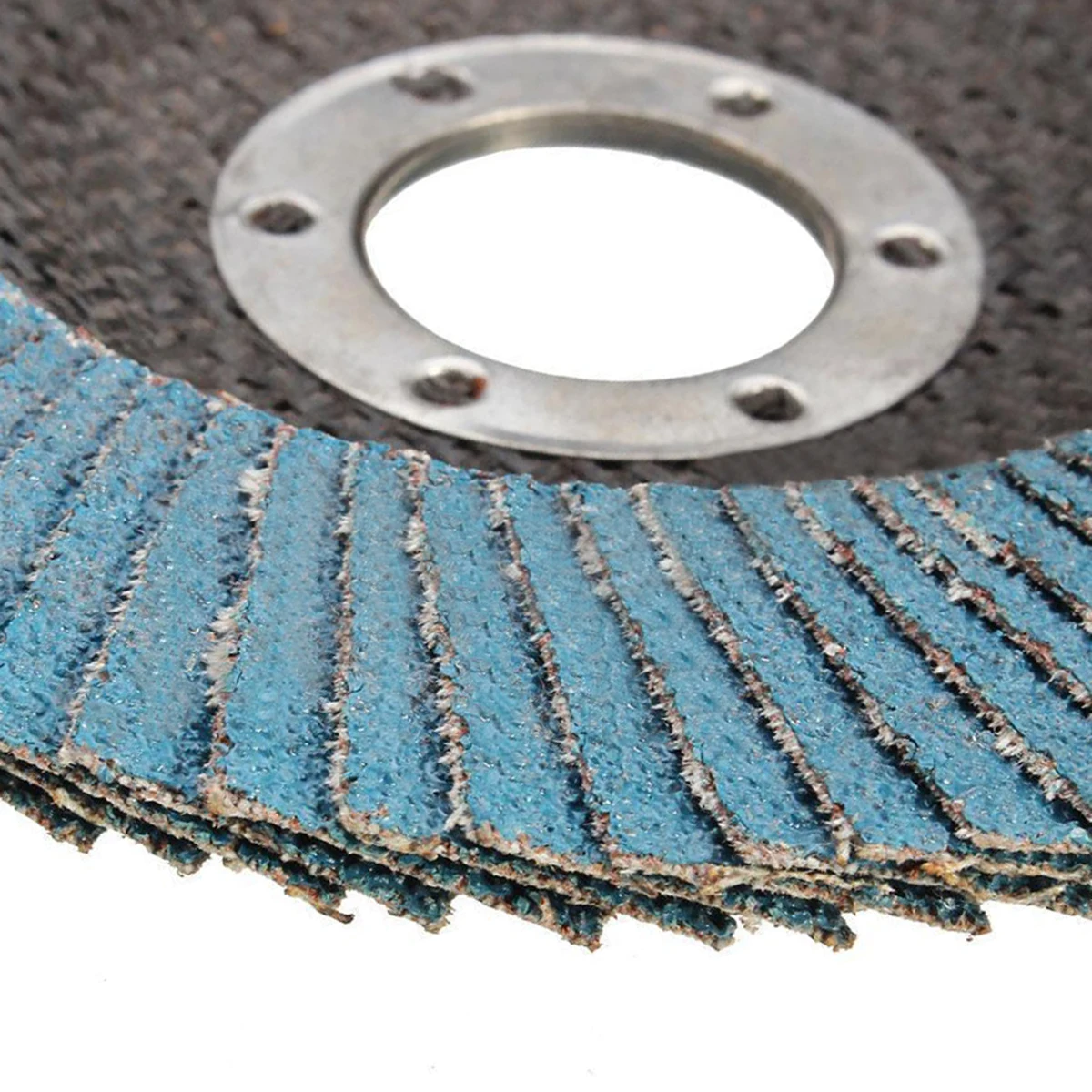 DWZ 10pcs 115mm Premium Zirconia Flap Disc Sanding Grinding 4-1/2" * 7/8" 60 Grit