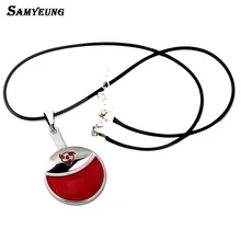 

Samyeung Anime Naruto Pendant Necklace for Men Boho Jewelry Leather Chain Women Necklaces MaleNinja Neckless Femme Jewerly