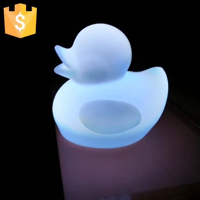 

2017 New Arrival LED furniture decorative light / LED duck shaped light/home decor led night light for Christmas Decoration 1pc