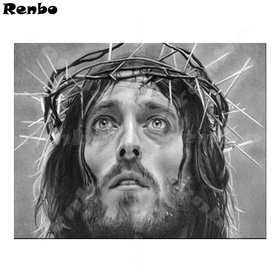 5d Diy Diamond Paintings Jesus Christ 3d Diamond Embroidery Pattern