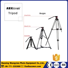 ASXMOV TP777 Aluminum Alloy Professional Flexible dslr Camera Tripod Stand Three solid angles Camera Tripod