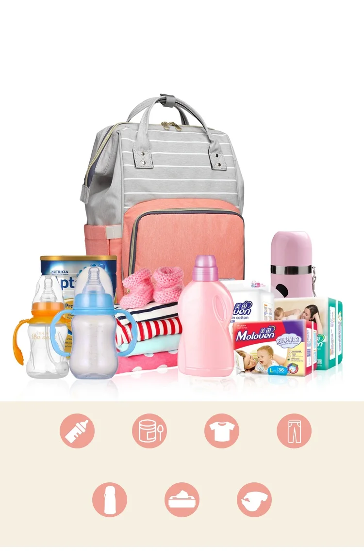 Сумка для мамы, многофункциональная и большая емкость, рюкзак для мамы и ребенка, модная сумка для пеленок