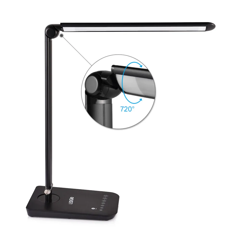 

LEDGLE 60 Bulbs High quality Foldable Touch Dimmer Lamps LED Light Table Lamps Desk Light Rechargeable Table Lamps Office Readin