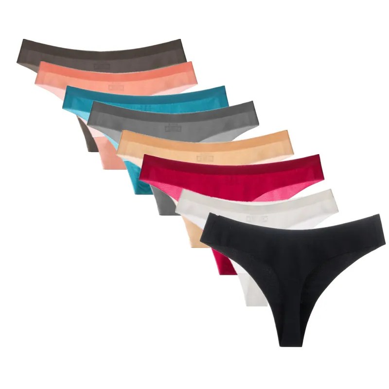 

2019 Super Quality Hot Sexy Seamless Women Underwear Panties For Womem Pants T Cotton G String Briefs Lingerie Tanga Thong Panty