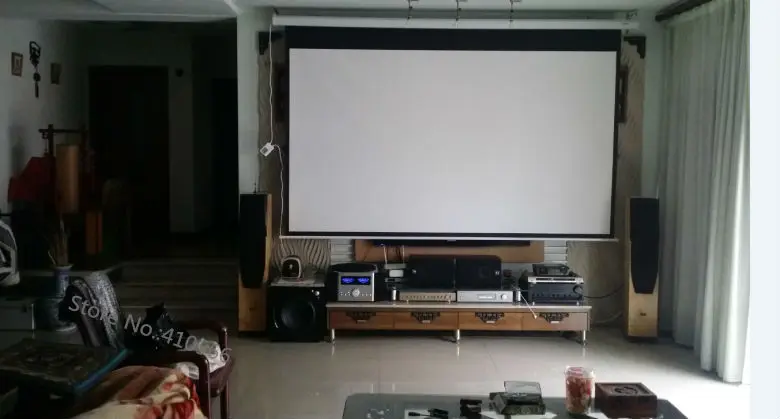 120 Inch 16 to 9 motorized screen pic 14