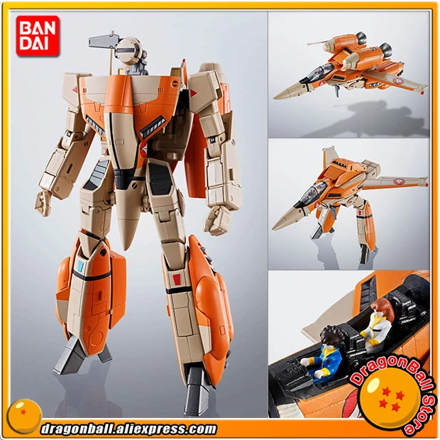 

Anime "Macross: Do You Remember Love" Original BANDAI Tamashii Nations HI-METAL R Action Figure - VT-1 Super Ostrich