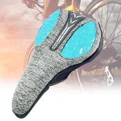 Утолщенные аксессуары 3D Силиконовые подушки прочные чехол для велосипедного сидения поглощающие ударные мягкие Нескользящие седло