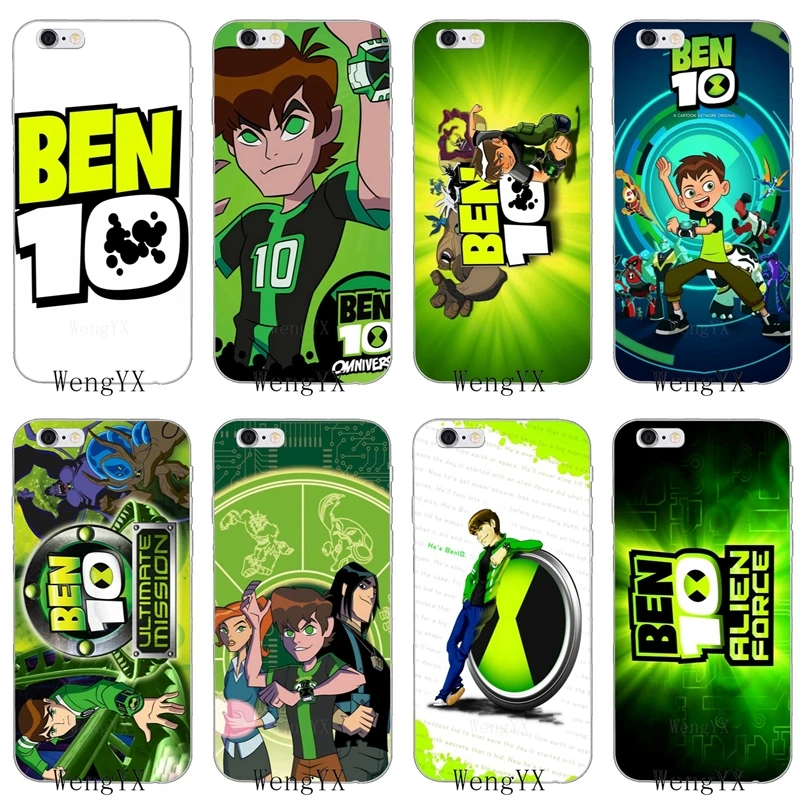 

cartoon Tennyson Ben 10 Alien Force Slim Soft phone case For Samsung Galaxy J1 J2 J3 J5 J7 A3 A5 A7 2015 2016 2017 Core Grand
