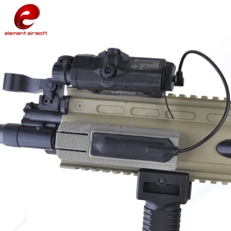 Element Airsoft тактический PEQ вспышка светильник переключатель хвост Управление для 15