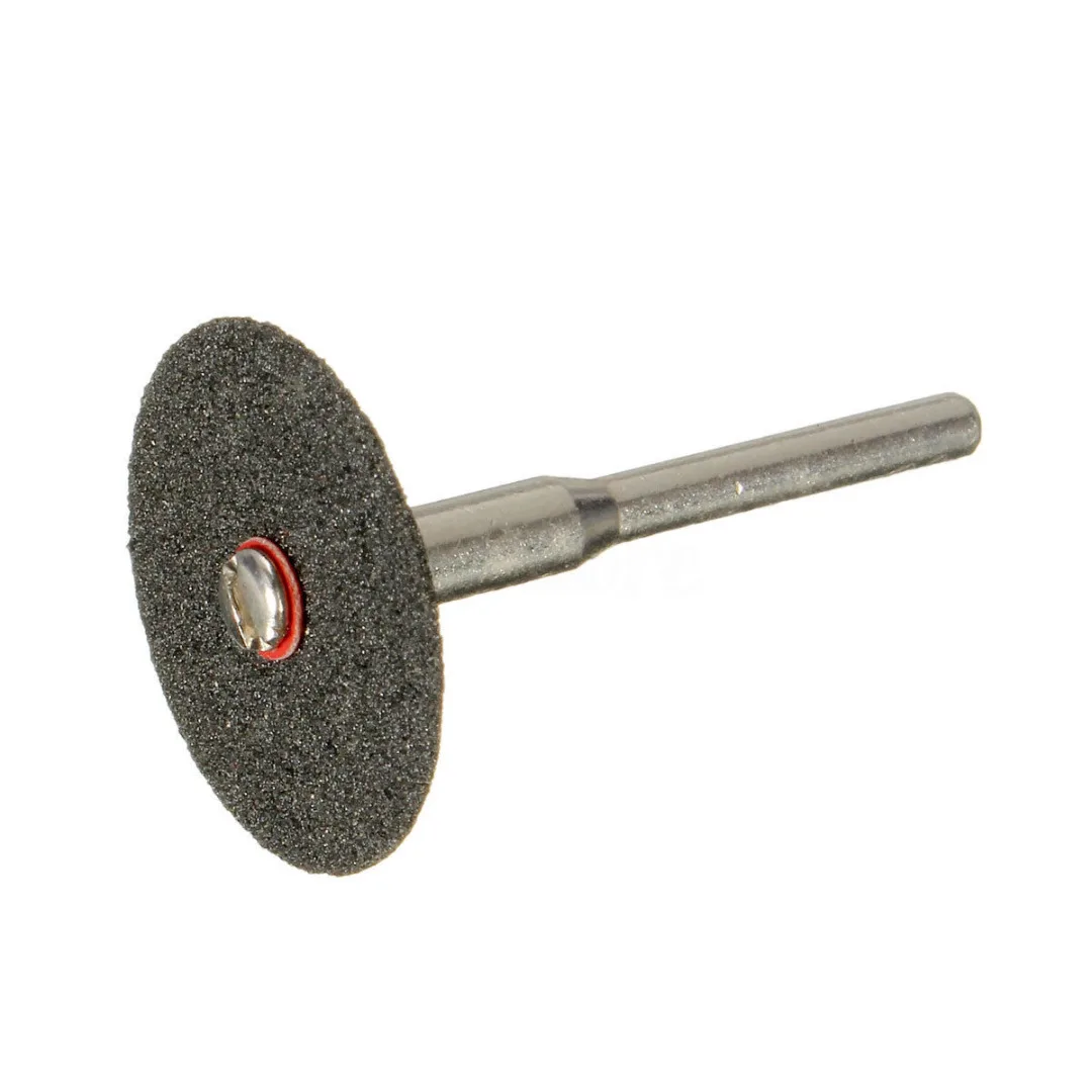 36Pcs 24mm Mini Diamond Cutting Discs Wheel Drill Bit For Rotary Jewellery Tool